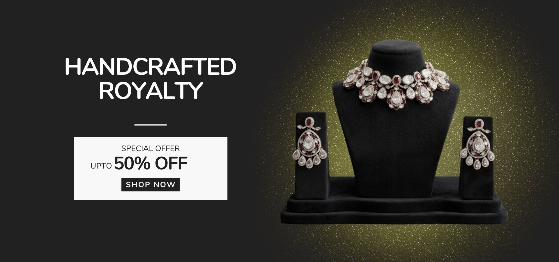 Jewellery collection banner